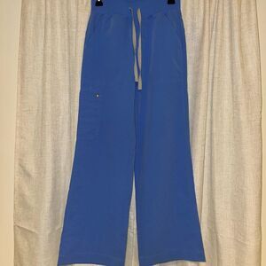 Figs Vibrant Blue Technical Pants Womens Size XS